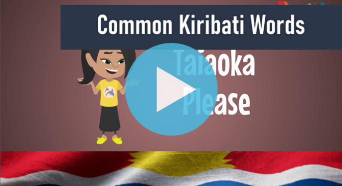 Common Kiribati Words Video