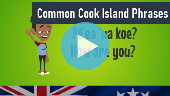 Common Cook Island Phrases Video