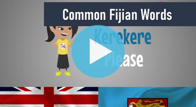 Common Fijian Words Video