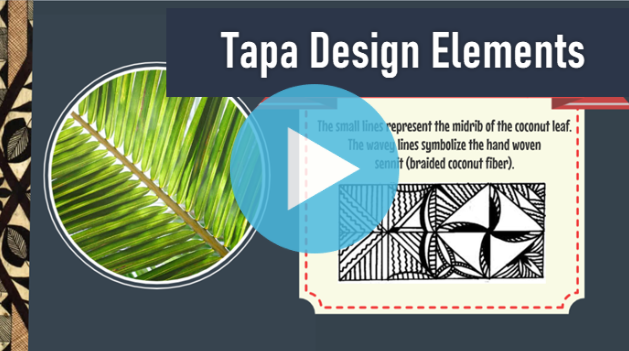 Tapa Cloth Design Videos