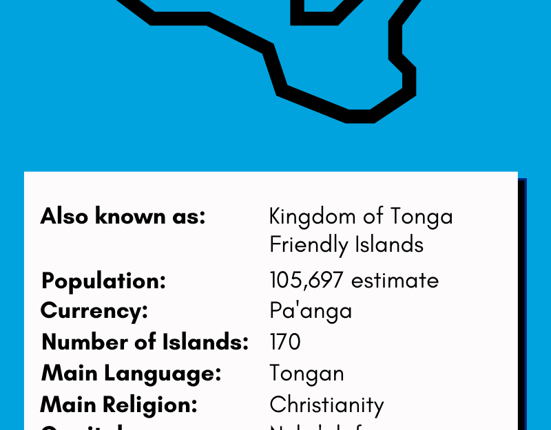 Tonga Infographic Stats