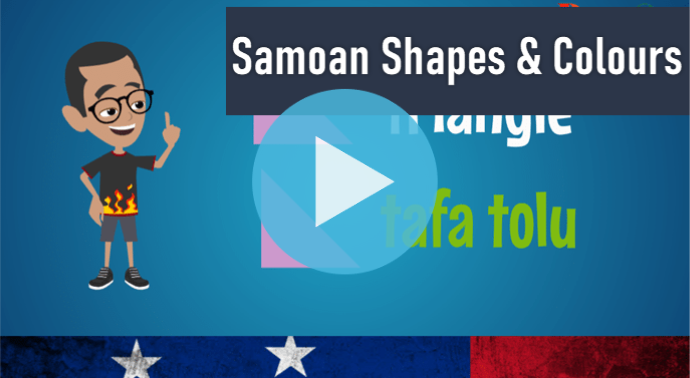 Samoan words for Shapes and Colours