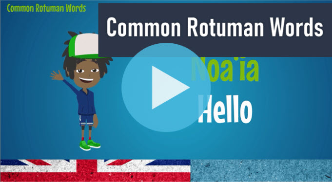 Common Rotuman Words
