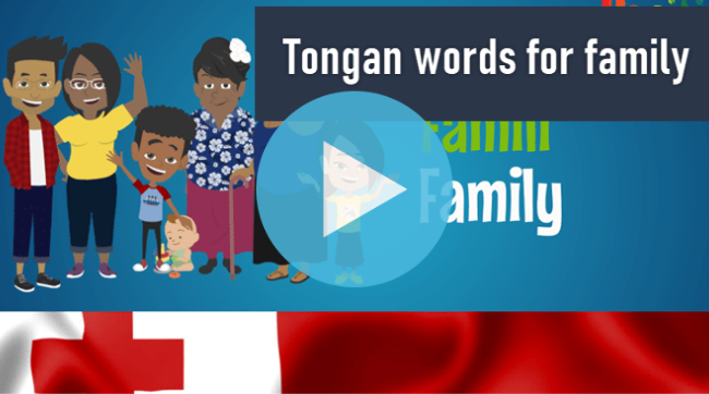 Tongan Words for Family