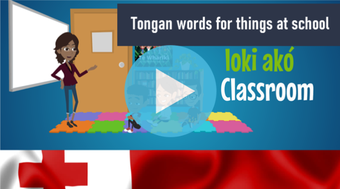 Tongan words for things at school