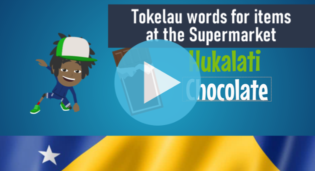 Tokelau words for items at the Supermarket