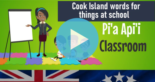 Cook Island words for things at school