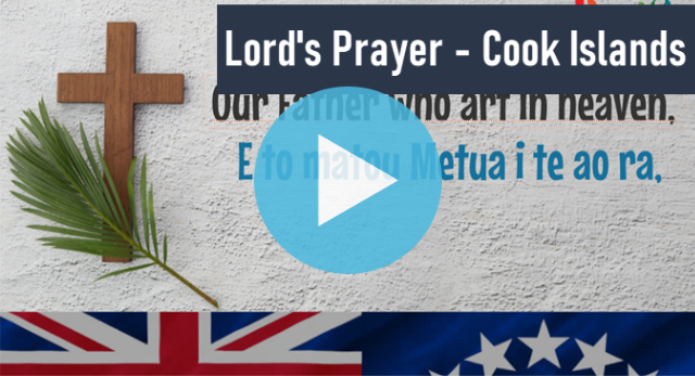 Lords Prayer Cooks Islands