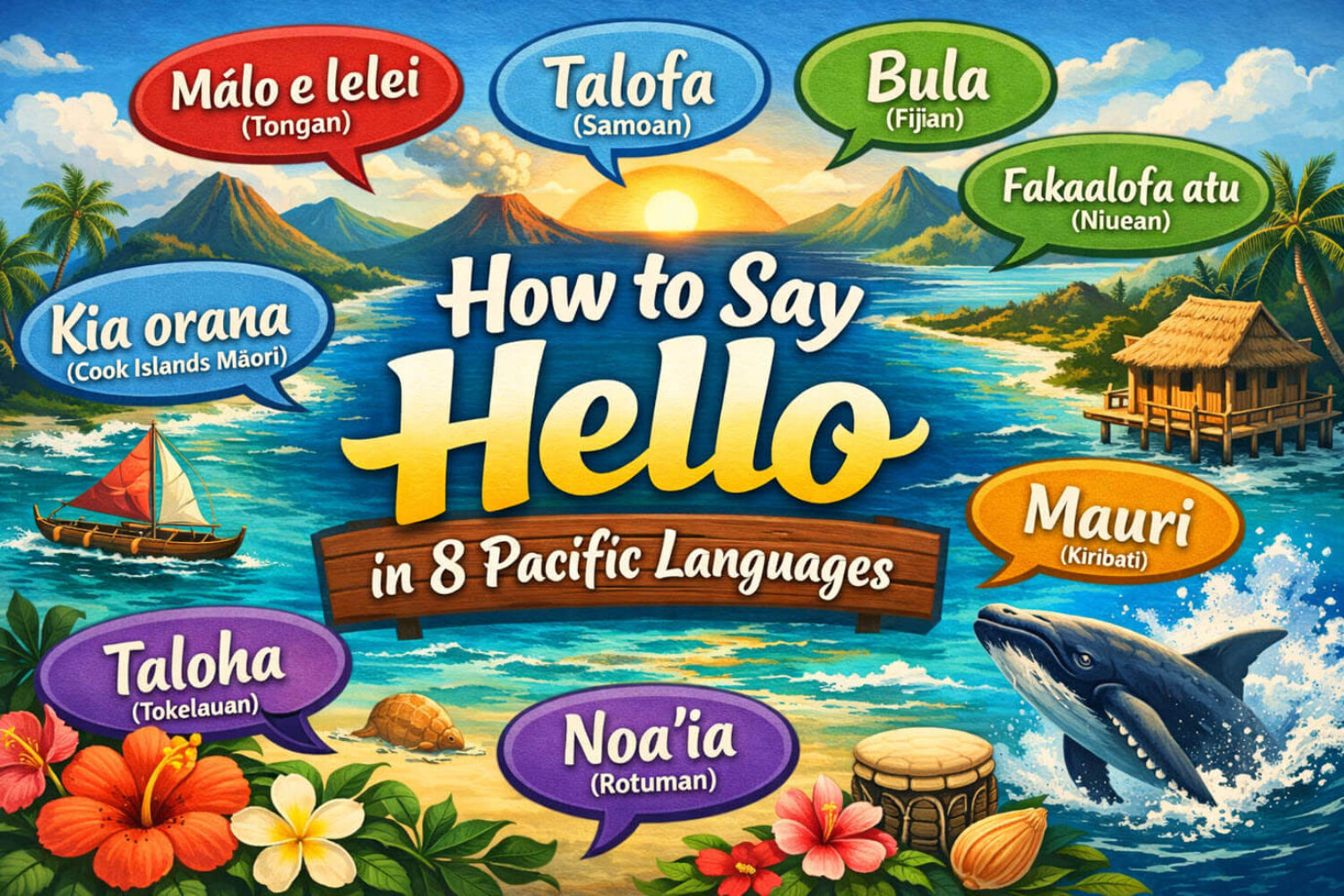 How to say hello in pacific languages