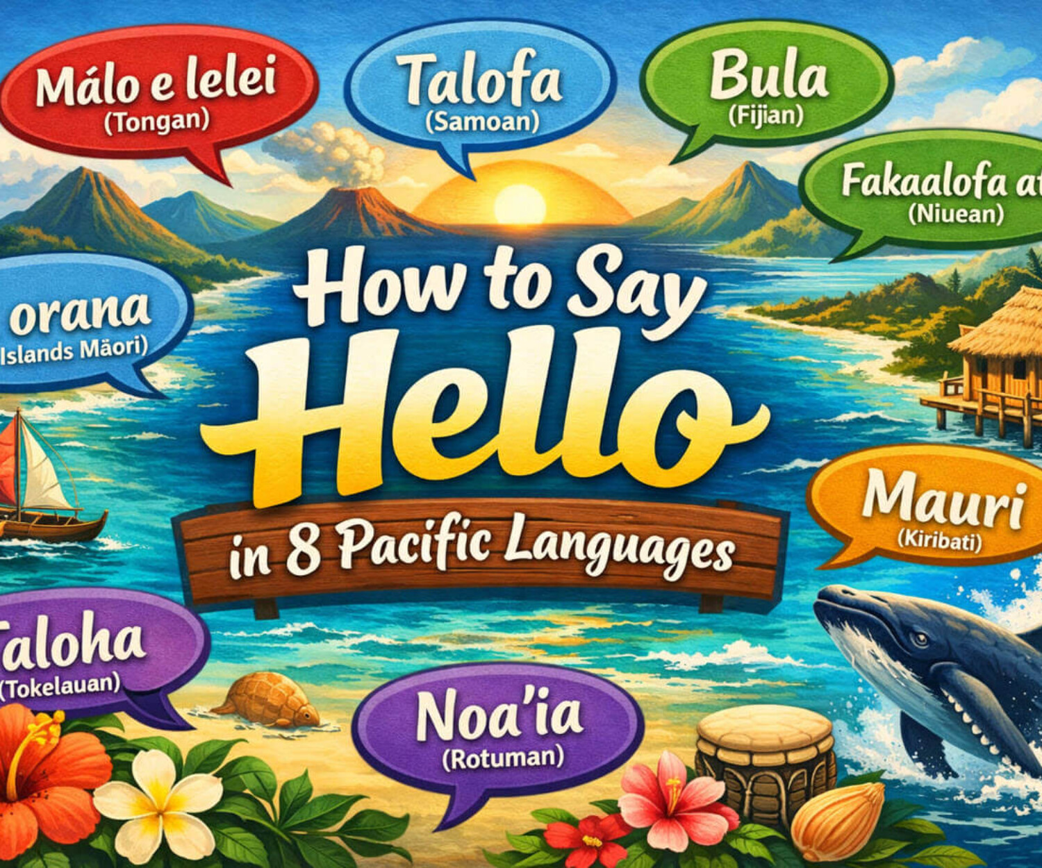 How to say hello in pacific languages